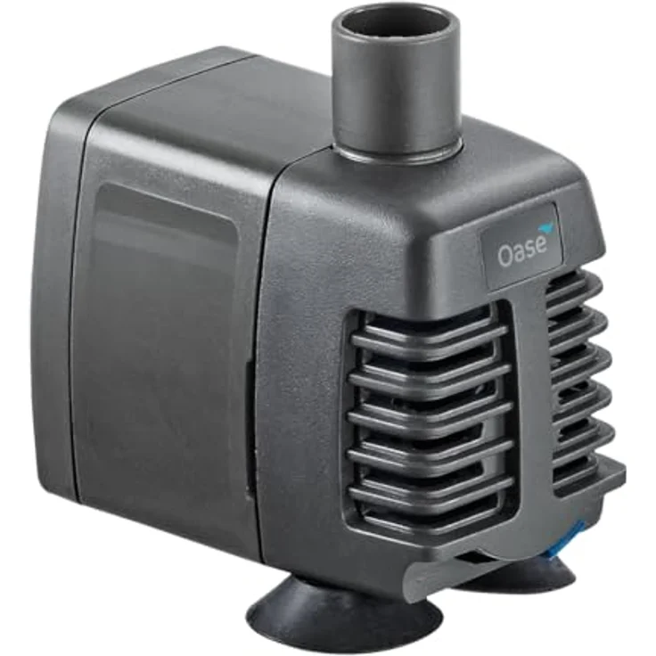 OASE 42654 OptiMax 500 Aquarium Pumpe, regulierbarer Wasserdurchfluss 500 l/h, für Süß- und Meerwasser, 5 W, kompakt und sicher fixierbar – Bild 3