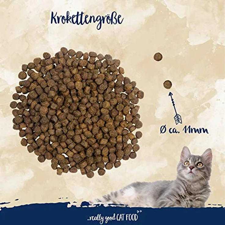 Sanabelle Light, Katzentrockenfutter für übergewichtige Katzen, energiereduziert mit hohem Ballaststoffgehalt, 4 x 2 kg – Bild 4