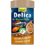Tetra Delica Daphnia Naturfutter, 100% sonnengetrocknete Wasserflöhe, gesunde Snacks für Zierfische, 100 ml Dose
