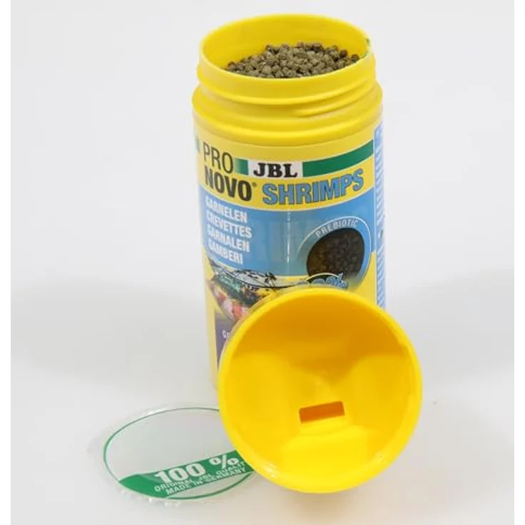 JBL PRONOVO SHRIMPS GRANO S, Prebiotisches Garnelenfutter mit Astaxanthin für kräftige Farben, 100ml CLICK-Dose – Bild 8