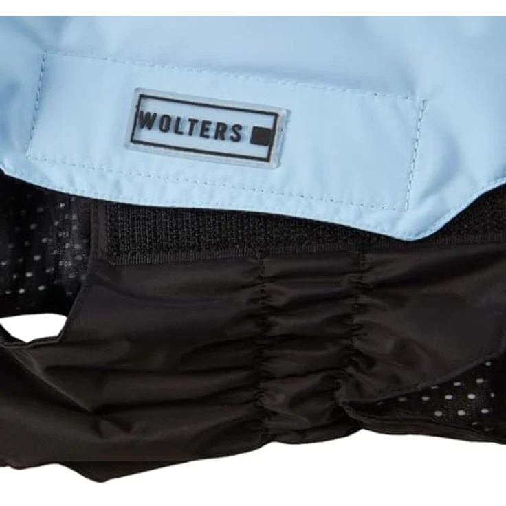 WOLTERS Easy Rain Hunderegenmantel, winddicht und wasserdicht, mit Geschirröffnung, blau Sky - Blue – Bild 2
