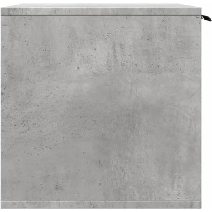 vidaXL Katzentoilette, Katzenklo Betongrau 80x50x45 cm Holzwerkstoff – Bild 8