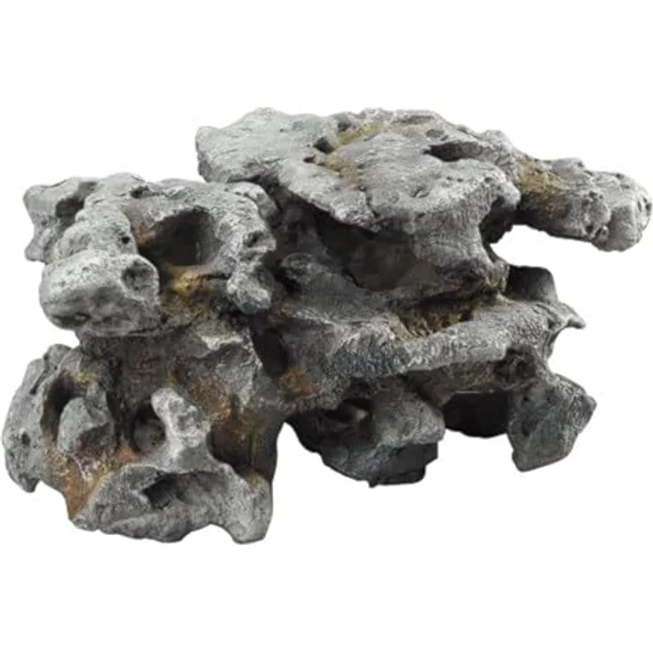 EBI Aqua Della Combo Lava XL, naturgetreue Aquarium-Dekoration aus ungiftigem Polyesterharz für Süss- und Meerwasseraquarien – Bild 2