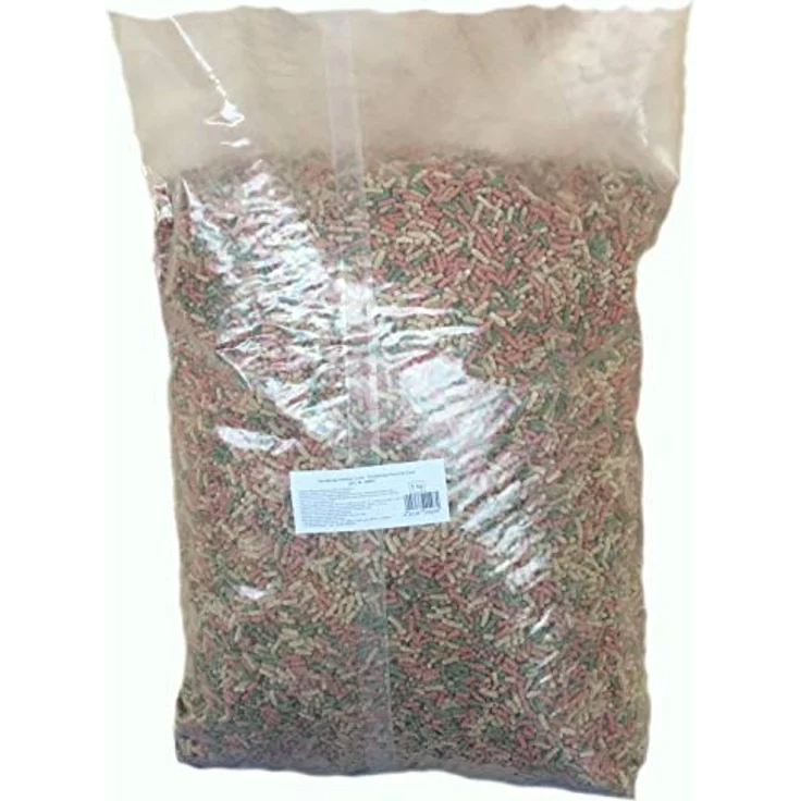 Fischfuttertreff Teichsticks Teichfutter, nahrhaftes Koifutter in Rot/Grün/Hell, 10 l – Bild 2