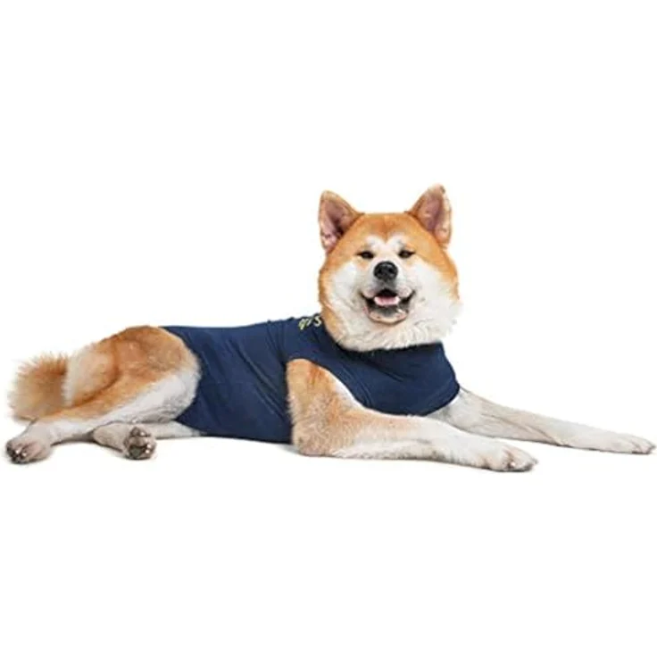 MPS Medical Pet Shirt für Hunde, Wundschutz Ganzkörper-Body, Blau, für XX-große Hunde (80-92 cm) – Bild 1