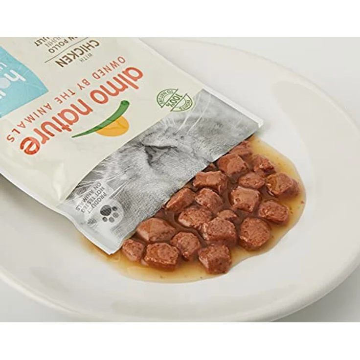 Almo Nature Holistic Urinary Help Multipack, Katzen-Nassfutter mit Huhn und Fisch, 6x70g – Bild 2