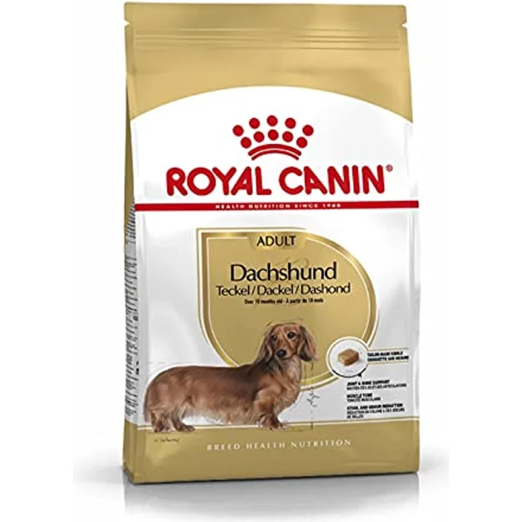 Royal Canin Dachshund 28 Adult Hundefutter, rassespezifisches Trockenfutter für Dackel ab 10 Monaten, 7.5 kg – Bild 1