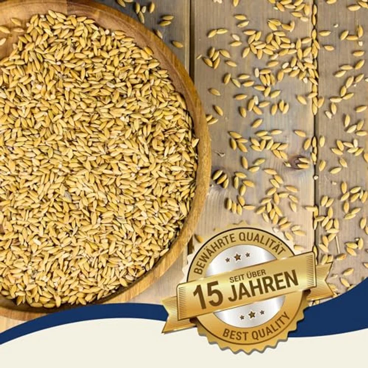 Lyra Pet® Paddyreis 10 kg, Reich an Ballaststoffen, Vitaminen & Mineralien, Ungeschältes Ergänzungsfutter für Wildvögel & Kleinnager, Nährstoffreiches Vogelfutter für Sommer & Winter – Bild 4