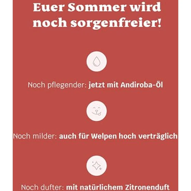 mammaly Easy Protect Haut und Fell Spray für Hunde, 4 in 1 Pflege mit Zitrusfrüchten und Andiroba-Öl, 100 ml – Bild 3