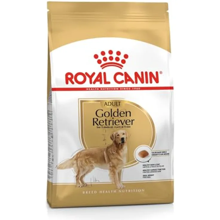 ROYAL CANIN Golden Retriever Adult, Trockenfutter für Hunde, 2x12kg, hochwertige Ernährung