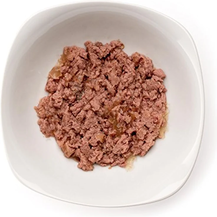 WILDES LAND Huhn & Lachs, Nassfutter für ausgewachsene Katzen mit hohem Fleischanteil, getreidefrei, 12x100g – Bild 2