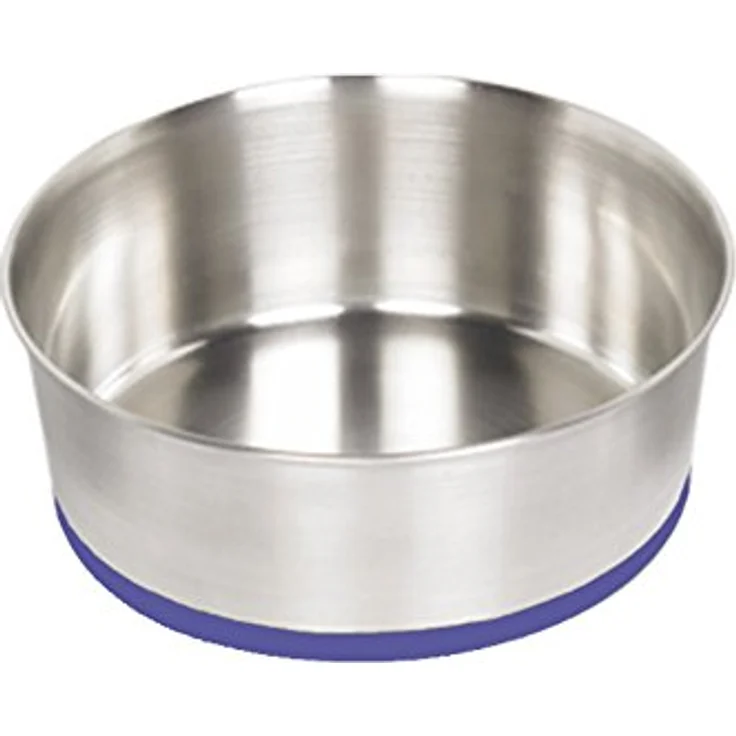 Nobby Edelstahlnapf HEAVY rutschfest 24 cm 2,80 L – Bild 2