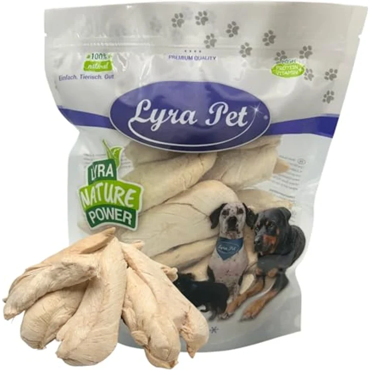 Lyra Pet® Hühnerbrust gefriergetrocknet 200 g | Proteinreicher & fettarmer Hundesnack | Belohnungs-/Trainingssnack für Welpen & Senioren, ohne Zusätze und Getreide – Bild 1