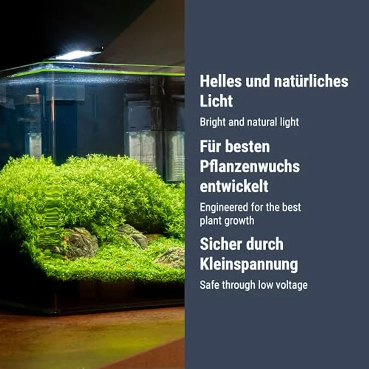 DENNERLE Trocal Style Two, LED Aquariumleuchte 6 Watt, Tageslicht (6500 K) mit einfachem Design und langer Lebensdauer – Bild 3