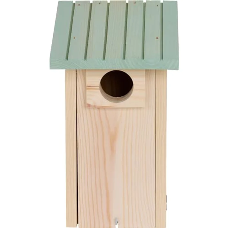 Siena Garden Nestperle Emilia, Nistkasten aus FSC-zertifiziertem Kiefernholz, 45 mm Einflugloch mit Marderschutz, made in Europe – Bild 2