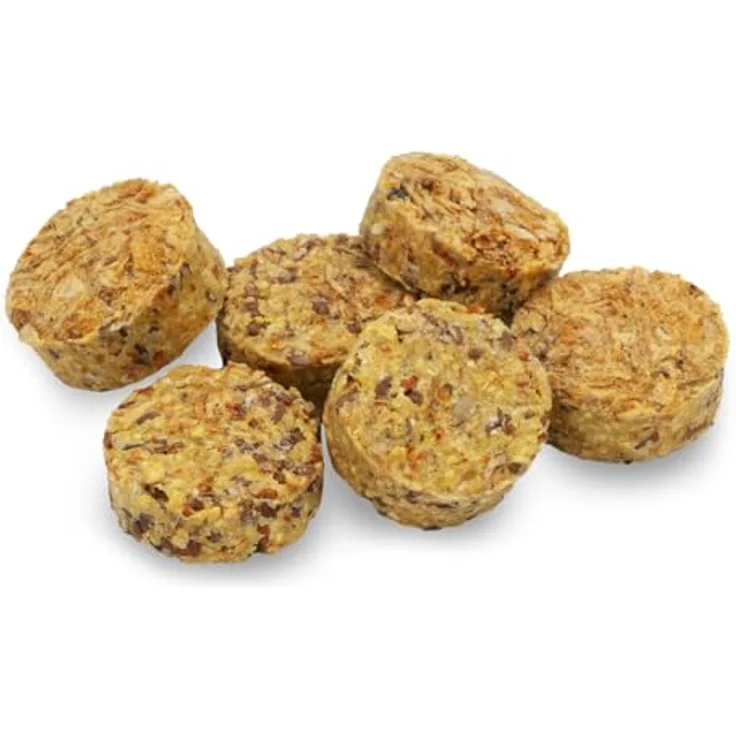 JR Farm Vollkorn Shrimps-Cookies, Kleintierfutter mit Karotte, Leinsaat und extra viel tierischem Protein, 120 g – Bild 2
