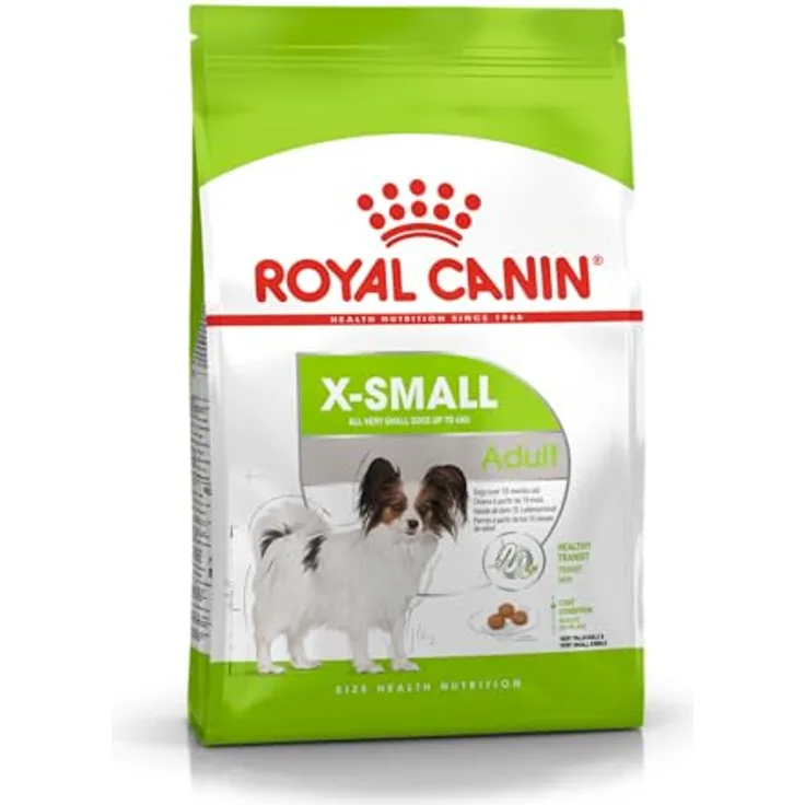ROYAL CANIN X-Small Adult Hundefutter, 1,5 kg, nährstoffreiche Rezeptur für sehr kleine Hunde bis 4 kg