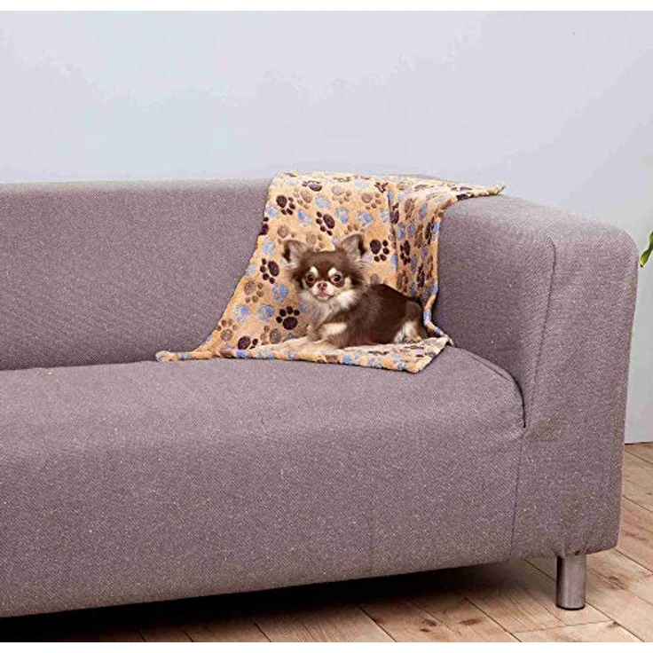 Trixie Fleecedecke Laslo beige 75 × 50 cm – Bild 5