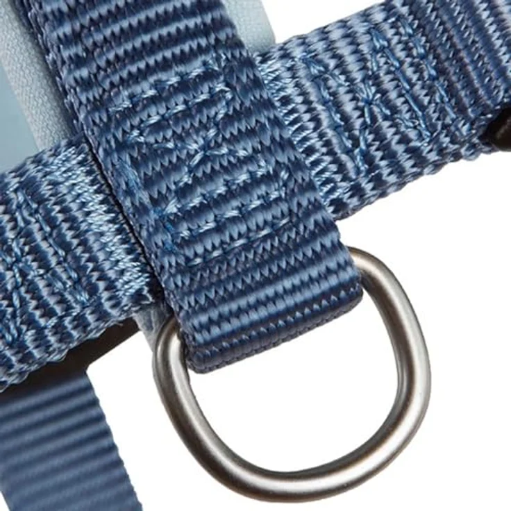 Wolters Professional Comfort Geschirr Gr.2 A, 45-50 cm x 2,5 cm, Halsband + Leine, riverside blue/sky blue, weich gepolstert für optimale Bewegungsfreiheit – Bild 3