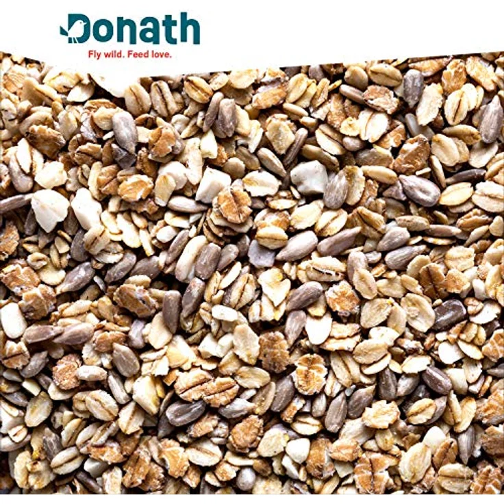 Donath Balkon Mix, schalenfreies Wildvogelfutter für Gartenvögel, 5 kg Eimer, ganzjährig, aus Süddeutschland – Bild 3