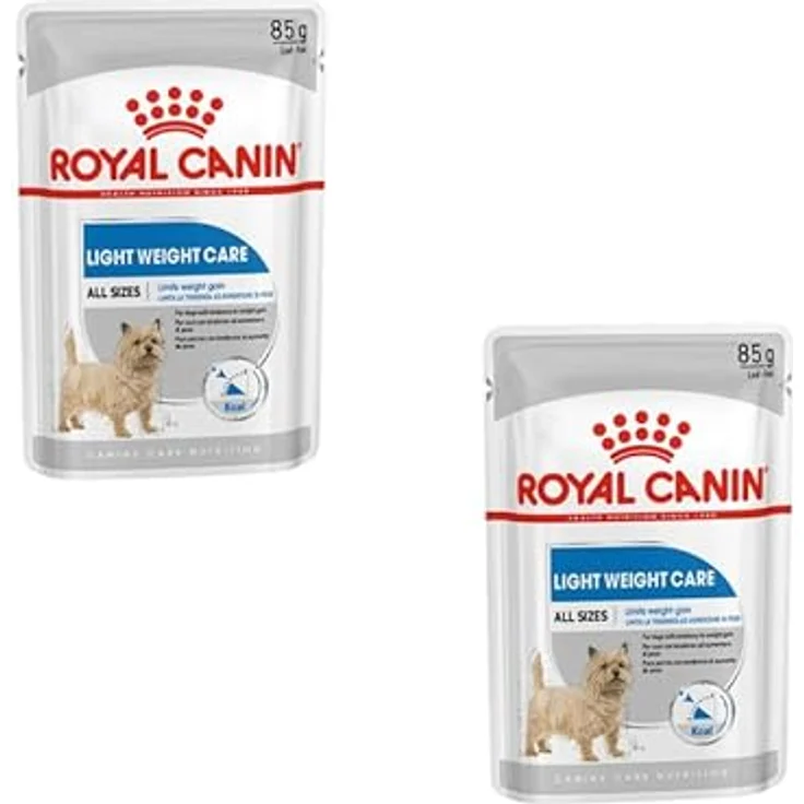 Royal Canin Light Weight Care Mousse, Alleinfuttermittel für Hunde, Doppelpack 2 x 12 x 85 g, für ausgewachsene Hunde ab dem 10. Lebensmonat, unterstützt bei Gewichtszunahme – Bild 1
