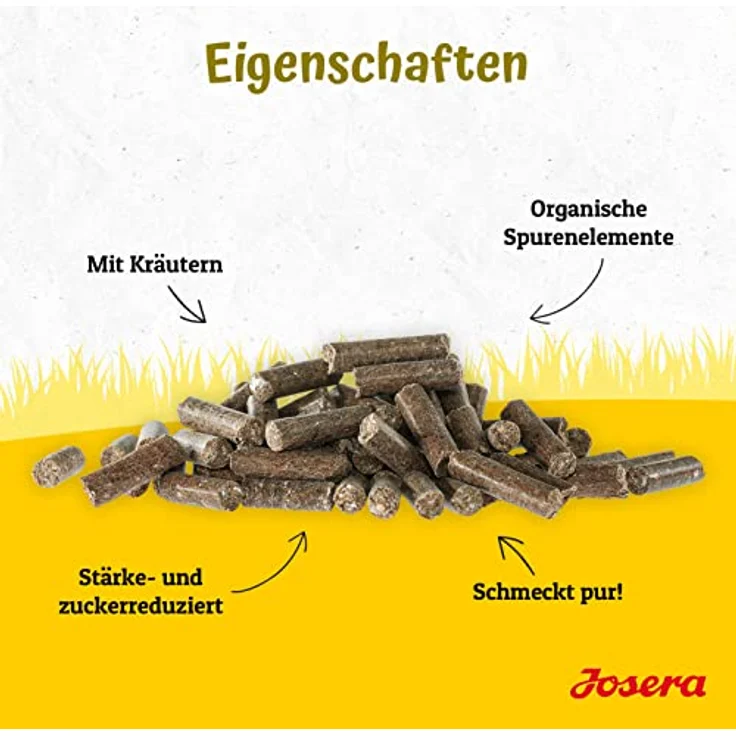 Josera Kraut und Rüben Mineral, getreidefreies Mineralfutter für Pferde, stärke- und zuckerreduziert, 15kg, klimaneutral und ohne Tierversuche – Bild 5