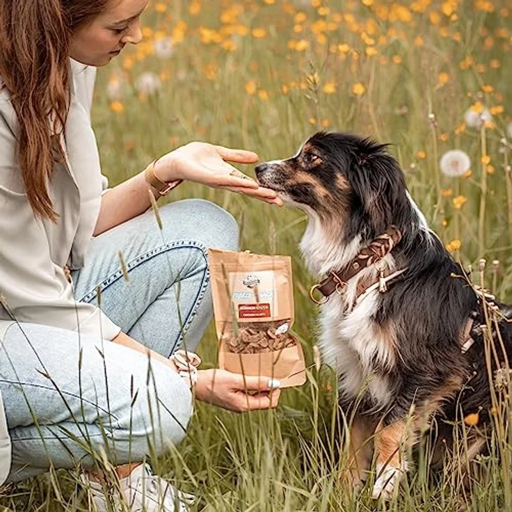 Bellfor Gefriergetrocknete Freeze-Snacks für Hunde, 250 g, kohlenhydratarm, ohne künstliche Zusatzstoffe, hohe Verträglichkeit, ideal für Hundetraining – Bild 5