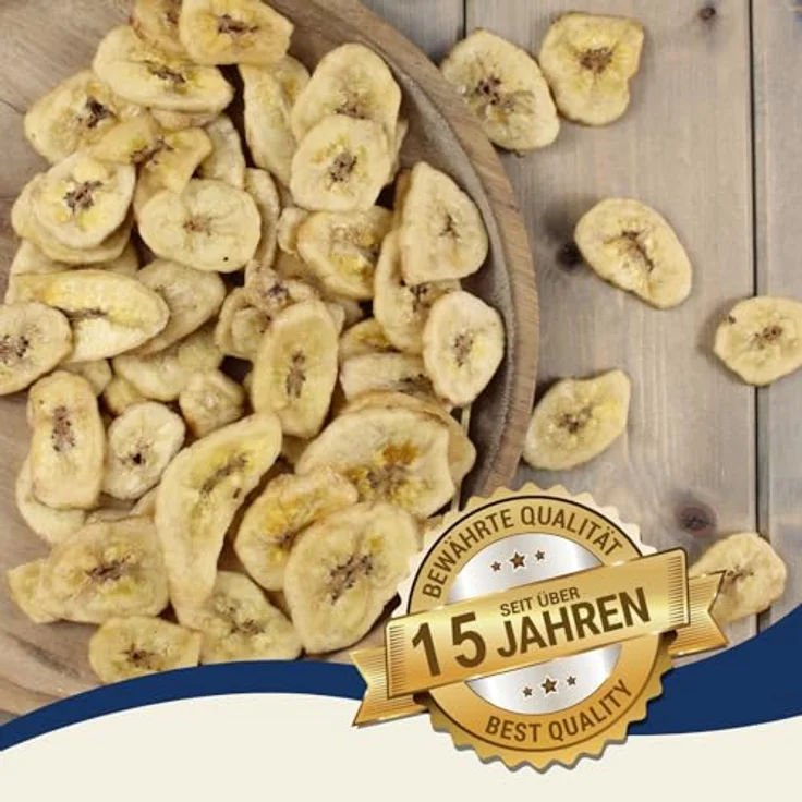 Lyra Pet® 5 kg getrocknete Bananen, reich an Vitaminen & Ballaststoffen, für Vögel, Nager, Pferde & Reptilien, natürliches Ergänzungsfutter – Bild 3