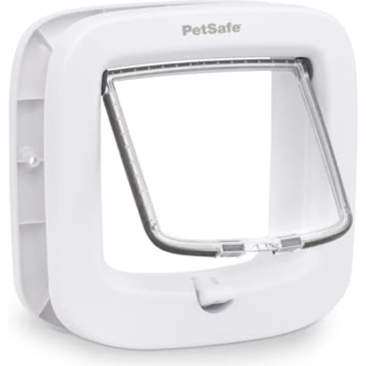 PetSafe Staywell® Luxus manuelle Katzenklappe, 4 Verschlussoptionen, energieeffizient, weiß – Bild 2