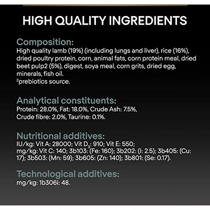PURINA PRO PLAN Large Adult Athletic Lamm & Reis, Trockenfutter für große Hunde mit empfindlicher Verdauung, 2 x 14 kg Sparpaket – Bild 10