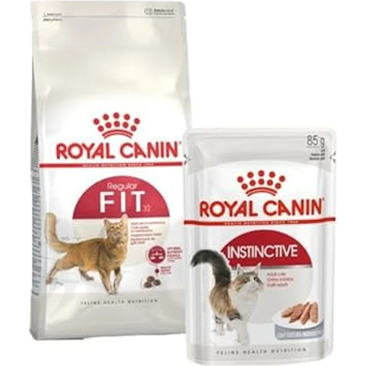 Royal Canin FIT 32 Regular, Katzen-Trockenfutter für aktive Katzen, Doppelpack 2 x 400 g, reduziert Fellballenbildung – Bild 4