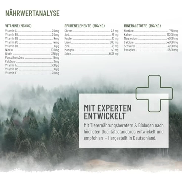 ReaVET Barf Complete Hund Pulver 530g - Natürliche Futterergänzung mit Vitaminen & Mineralien für eine ausgewogene Rohfütterung – Bild 4