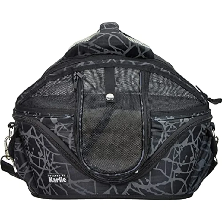 Karlie Shopper de Luxe Nylon schwarz 40x35x30 cm – Bild 3