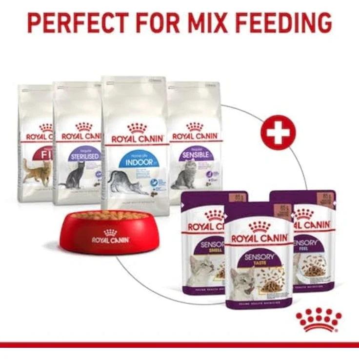 ROYAL CANIN Sensory Feel Katzen-Nassfutter, Stückchen in Sauce, 12x85 g – Bild 5
