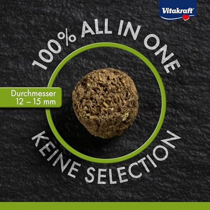 Vitakraft Vita Special All Ages, Chinchilla Futter mit Gräsern und Kräutern, optimale Verdauung, ohne Zucker und Getreide, 600g – Bild 3