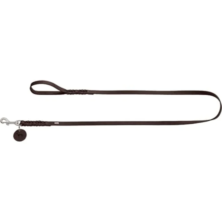 Hunter Hunde-Leine Solid Education dunkelbraun 16-150 – Bild 2