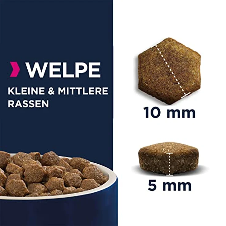 Eukanuba Welpenfutter getreidefrei mit Fisch für kleine und mittelgroße Rassen, 12 kg - Trockenfutter ohne Getreide für Junior Hunde, reich an Seefisch und Lachs, unterstützt gesundes Wachstum und Lernfähigkeit – Bild 3