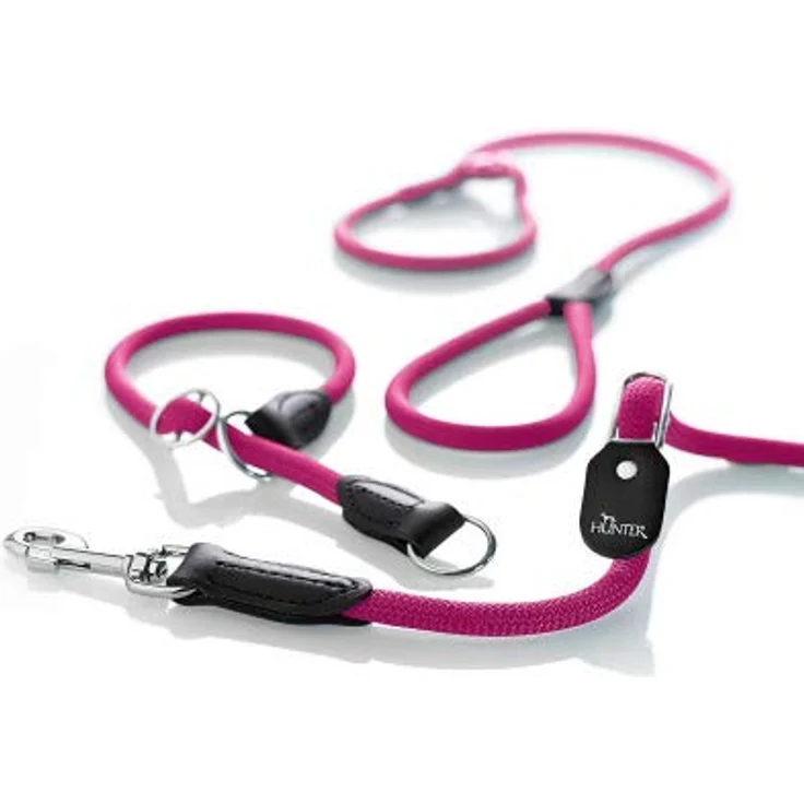 Hunter Vario-Hunde-Leine Freestyle himbeer 10-200 – Bild 10