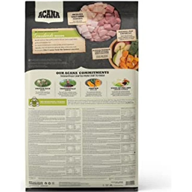 Acana Grasslands Dog Regionals, Hundefutter mit hohem Proteingehalt, 11,4 kg – Bild 4