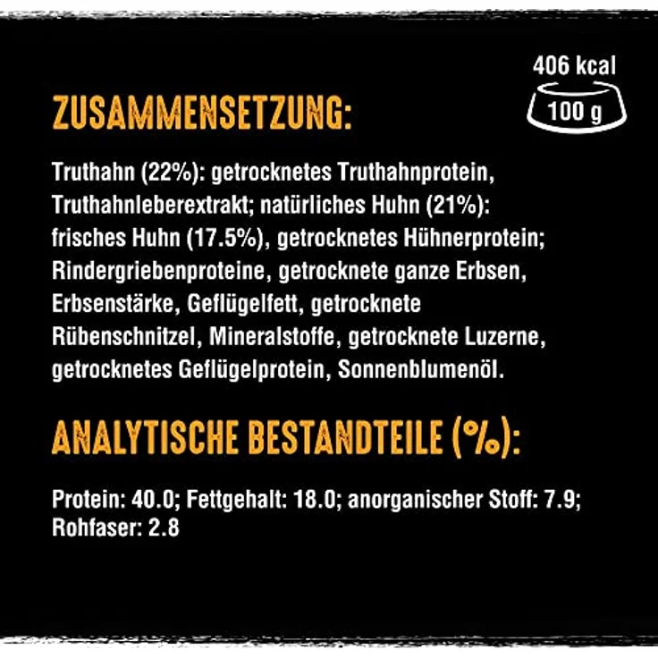 Crave Adult Trockenfutter mit Truthahn & Huhn, 7kg – Premium Katzenfutter ohne Getreide und mit hohem Proteingehalt, 100% natürliches Huhn – Bild 4