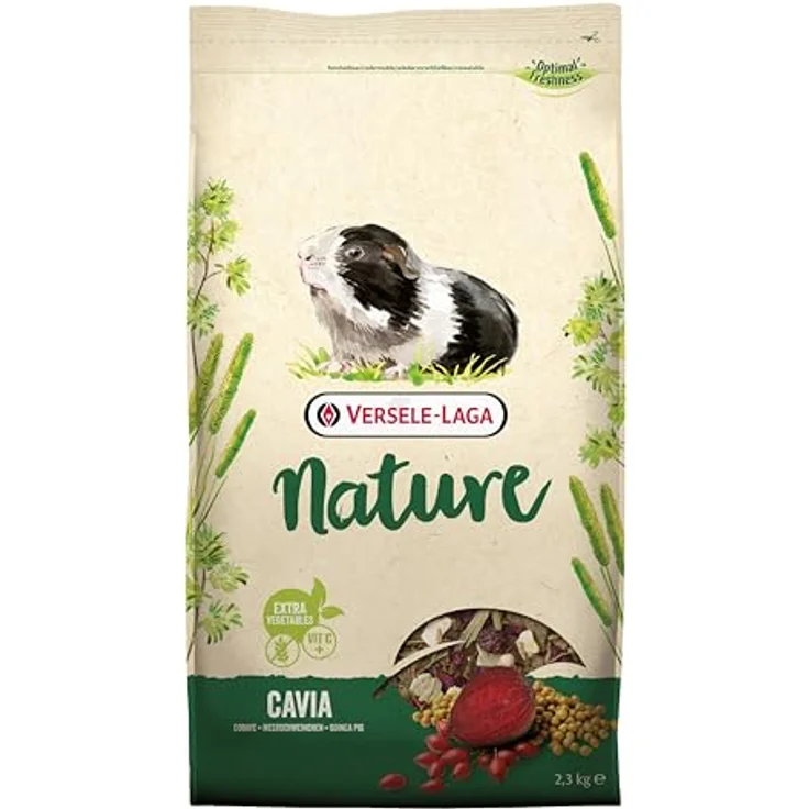 Versele Laga Nature Cavia, getreidefreies Müslifutter für Meerschweinchen, 2,3 kg – Bild 1