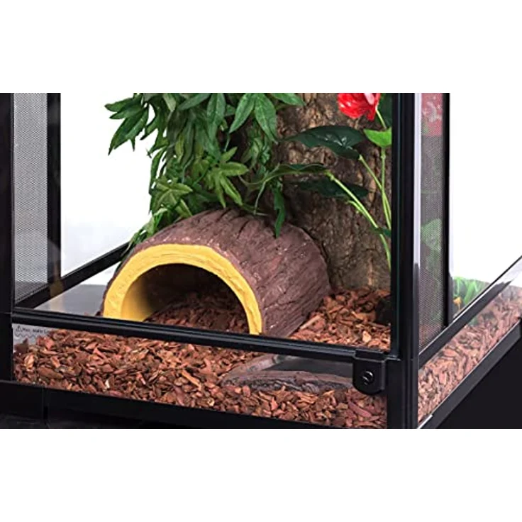 REPTI ZOO Terrarium 45 x 45 x 45 cm, ideales Habitat für Reptilien und Amphibien – Bild 3