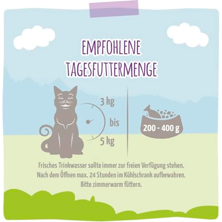 MjAMjAM Premium Nassfutter für Katzen - Quetschie mit Truthahn und Möhrchen, getreidefrei, 12er Pack (12 x 125 g), hoher Fleischanteil – Bild 3
