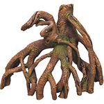 Nobby Aquariendeko Mangrove, detailgetreue Unterwasserwelt aus ungiftigem Polyresin, braun