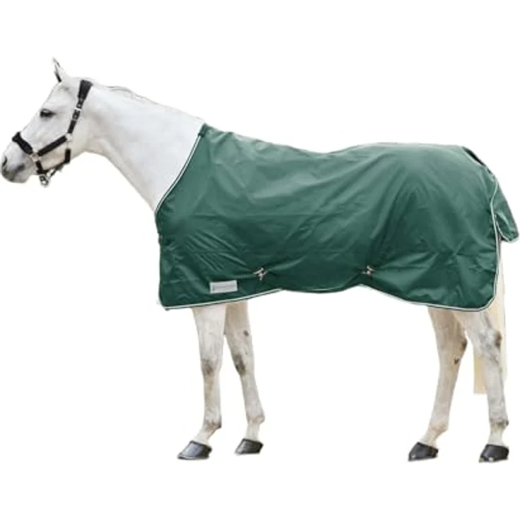 WALDHAUSEN Regendecke Economic, leichte wasserdichte Decke aus 429 Denier Polyester, tannengrün, 145 cm – Bild 1