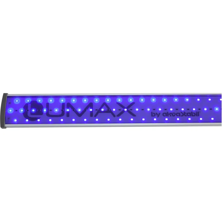 AkvaStabil LUMAX LED-Lampe 93 cm, 29W, blaue Aquarienbeleuchtung für optimale Lichtverteilung und Pflanzenwachstum
