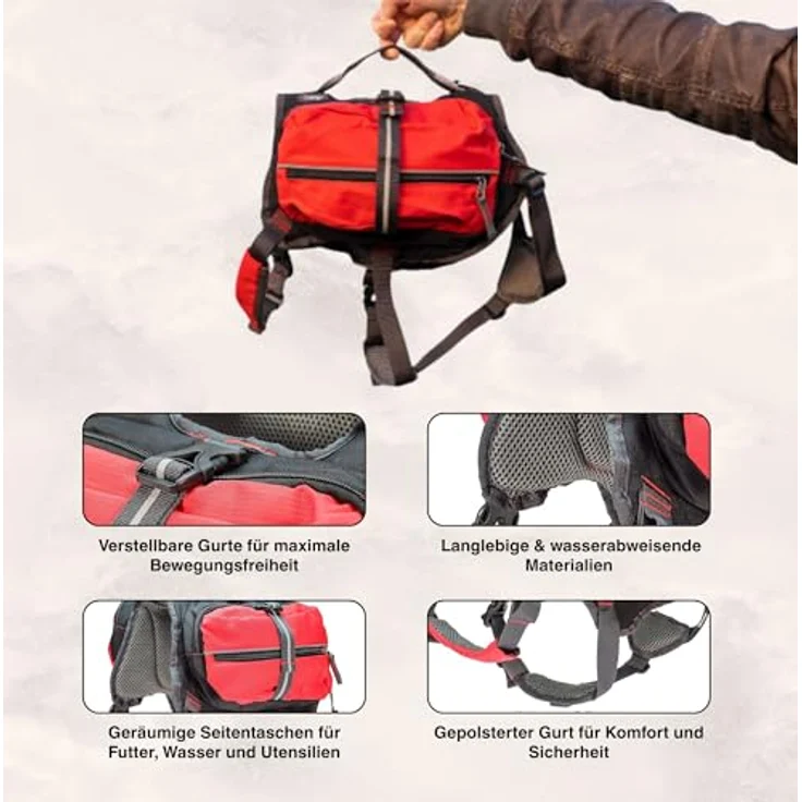 iEnergy MAL Rucksack für Hunde S – Bild 4