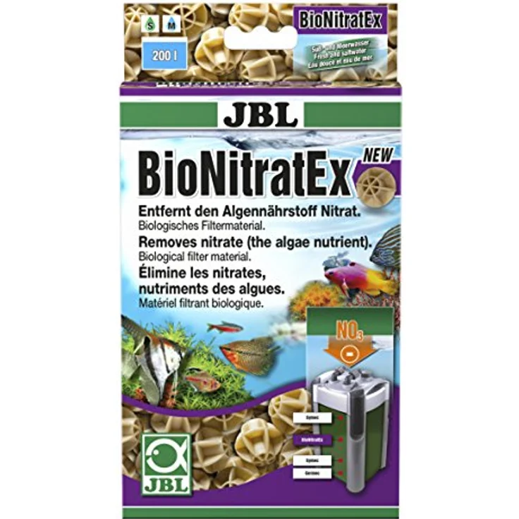 JBL BioNitratEX, Bio-Filtermaterial zur biologischen Nitratentfernung für Aquarien, 1 Liter – Bild 5