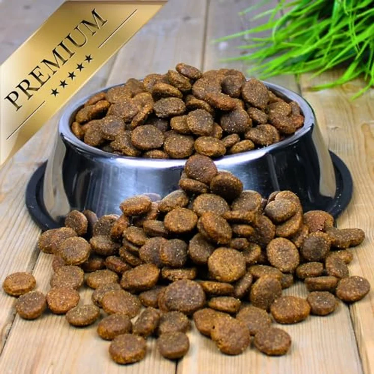 Lyra Pet Lecker.Pet® Gino's Adult mit Huhn, 12 kg, glutenfreies Trockenfutter für ausgewachsene Hunde, getreidefreie Rezeptur, hochwertige Vollnahrung – Bild 5