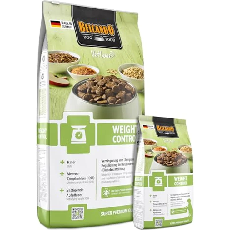 BELCANDO Vetline Weight Control Diätfutter 1,8 kg – Trockenfutter für übergewichtige Hunde & Diabetes Mellitus, Made in Germany – Bild 3